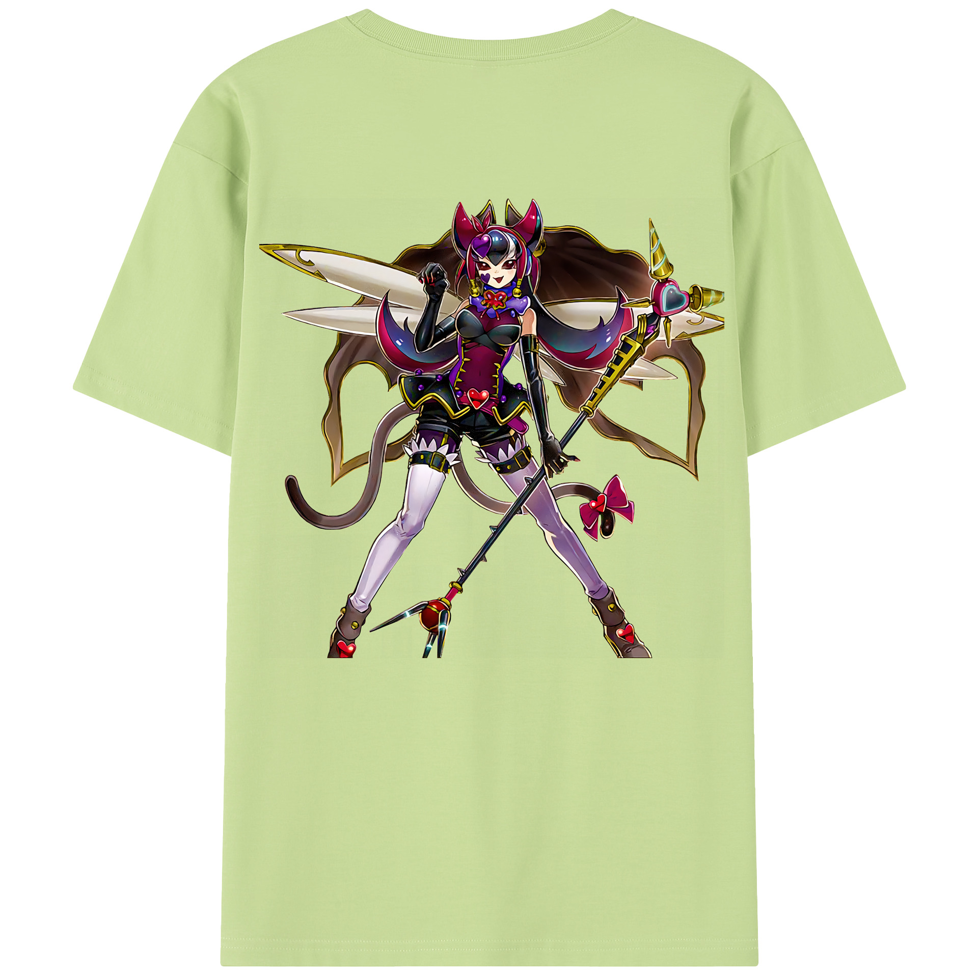 （画像用） 遊☆戯☆王 Yu-Gi-Oh! 綿100％半袖Tシャツ（背面プリント）